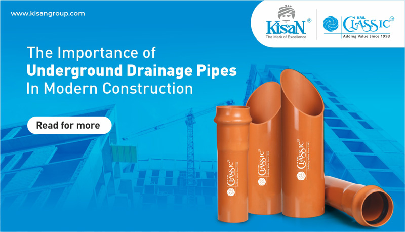 underground drainage pipes